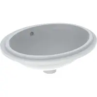 Geberit 500749002 VariForm Unterbauwaschtisch, oval