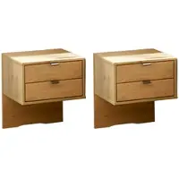 Linea Natura Nachtkonsolen-Paar CARDIFF - B/H/T ca. 40.00x48.00x43.00