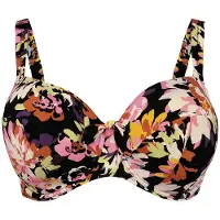 Rosa Faia Beach Unwattierter Bikini BH Luna | Grösse: 38H | Farbe: Schwarz