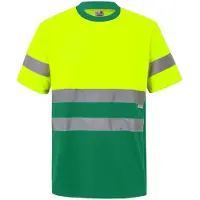 VELILLA Zweifarbiges Hochsichtbares Funktions-T-Shirt
