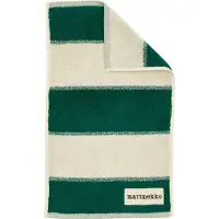 Marimekko - Galleria Gästehandtuch, 30 x 50 cm, emerald / melon