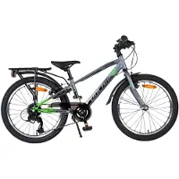 Volare Explorer Kinderfahrrad - 20 Zoll - 7 Gänge - Dunkelgrau