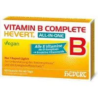 Hevert Arzneimittel GmbH & Co. KG Vitamin B Complete Hevert All-in-one Kapseln 60 St