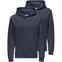 Only & Sons Sweatshirt / Hoodie Ceres in Blue nights | Gr.: XL