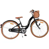 Volare Ashley Kinderfahrrad - Mädchen - 24 Zoll - Schwarz - Nexus 3