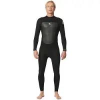 Rip Curl Omega 3/2 Mm Gb Steamer Langarm-neoprenanzug Mit Reißverschluss Am Rücken
