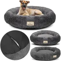 AIO Factory Shaggy lair 50 cm dunkelgrau abnehmbar Anti-Rutsch