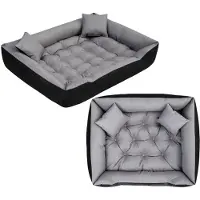 AIO Factory Hundebett ECCO 115x95 cm wasserdicht grau