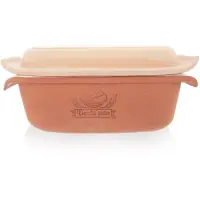Orion Keramische Brotform mit Deckel, 33 cm