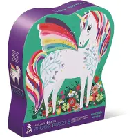 Crocodile Creek geformtes Puzzle Einhorn-Träume - 36 Stücke