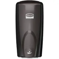 Rubbermaid Seifen- & Desinfektionsmittelspender AUTOFOAM, sensorgesteuert, 1100 ml, L 133 x B 131 x H 276 mm, Kunststoff, schwarz