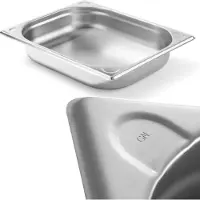 Hendi Gastronorm Behälter 1/2 65 mm Edelstahl Kitchen Line