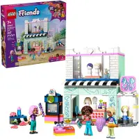 LEGO Friends Friseursalon und Zubehörgeschäft - Spielset für Kinder ab 7 Jahren