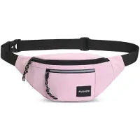 INF Spritzwassergeschützte Hüfttasche, Umhängetasche Rosa