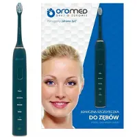 Oromed ORO-BRUSH GREEN elektrische Zahnbürste Schallzahnbürste für Erwachsene