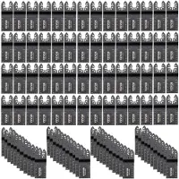 Vevor 100x Multitool Sägeblätter Oszillierendes Zubehör Set HCS+Edelstahl Multitool Segmentsägeblatt 1-3/8 Zoll Multifunktionswerkzeug Zubehör Set 45-47 HRC