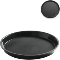 Hendi Servierplatte Mit Hohem Rand Rund 320x37 Mm Rutschfest Pp