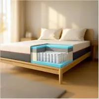 THE WHITE STONE White Stone Materasso Memory Breeze mit Taschenfederkern | Höhe 30 cm | Abnehmbarer Bezug, antiallergen und atmungsaktiv | Italy