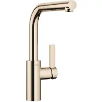 Dornbracht ELIO Einhebelmischer mit Pull-out-Funktion, Ausladung 235mm, 33840790-47, Farbe: Champagne