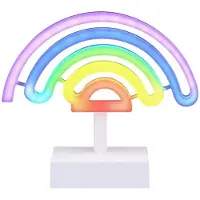 Paladone Stehlampe mit Regenbogen-LED-Neonbeleuchtung