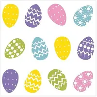 Papstar Coloured Eggs
