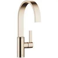 Dornbracht MEM Kücheneinhebelmischer, Ausladung 201mm, 33800682-46, Farbe: Champagne gebürstet