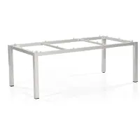 Müsing Base Tischgestell Aluminium Silber