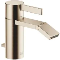 Dornbracht IMO Mitigeur monocommandé pour bidet, avec garniture d'écoulement, saillie 125mm, hauteur
