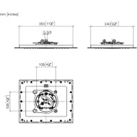 Dornbracht 28043980-46 RB für Deckeneinbau SERIENSPEZIFISCH