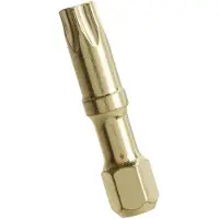 Hikoki B-42282 T30-Torx-Schraubendreher-Bits – 30 mm – goldfarben – 2er-Pack