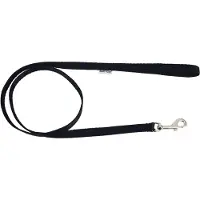 Barry King Klassische Hundeleine, schwarz, XS-S