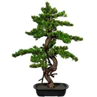 Creativ Green Creativ-green Kunstpflanze Bonsai Myrte, im Topf, Höhe 85 cm