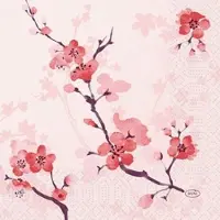 Duni 500x Tissue-Serviette 33 x 33 cm Cherry Breeze Pink 3-lagig