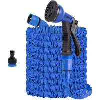 Famanu Gartenschlauch Erweiterbar - Flexibel und Funktional - Blau