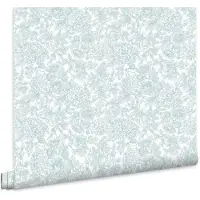 Laura Ashley Vliestapete "Louise" geblümt glatt 10mx52cm (ca. 5m2)