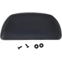 ItalyRacing Kappa Moto K630 Rückenlehne Schwarz Schwarz One Size