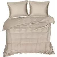 Eurofirany Bettwäsche RETRO 5 beige 160x200 2x Kissenbezüge 70x80 cm