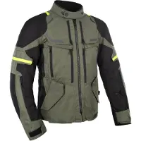 Oxford Jacke Rockland Braun/sw/gelb Gr. Xxl