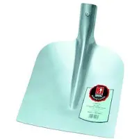 Idealspaten-bredt SILVER Holsteiner Sandschaufel, silber