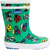 Aigle Baby-Flac Theme grün Insekten Gr. 19