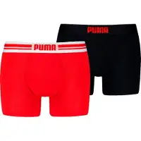 Puma Boxershorts "MEN EVERYDAY PLACED LOGO BOXERS 2P" mit Logo Webbund