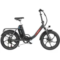 Maxtron "MULE Klapprad" 7 Gang Shimano ALTUS Schaltwerk Kettenschaltung 250 W Packung, Stadt & Abenteuer: 20" Fatbike mit XXL 20Ah Akku.