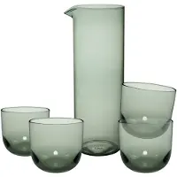 Like. by Villeroy & Boch Gläser-Set "Trinkgläser mit Karaffe Like Glass 5er Set" Handwäsche wird empfohlen