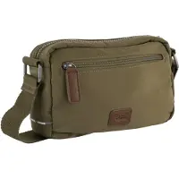 Camel active Handtasche "Aurum" aus recyceltem Polyester in Nylonstruktur, leicht & mit feinen Details