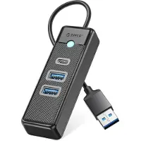 ORICO PWC2U-U3-015-BK-EP, USB 3.0, USB Typ-C, 500 Mbit/s, Schwarz, Acrylnitril-Butadien-Styrol (ABS), 0,15 m, USB
