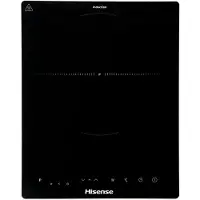 Hisense Induktionskochfeld, 2000 W, Schwarz, Schwarz, Integriert, 28 cm, Zonen-Induktionskochfeld, 1 Zone(n), 1 Zone(n)