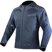 LS2 Bolton Air wasserdichte Damen-Motorrad-Textiljacke, dunkelblau, M