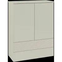 Villeroy & Boch V&B Highboard mit Frontstruktur Antao 81,4x104x35,6cm, WBP Lac, si Gr m Lac