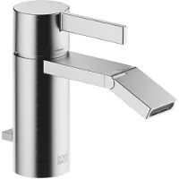 Dornbracht IMO Mitigeur monocommandé pour bidet, avec garniture d'écoulement, saillie 125mm, hauteur