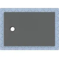 Geberit 551006DM1 CleanFloor30 Duschfläche 120 x 80 cm